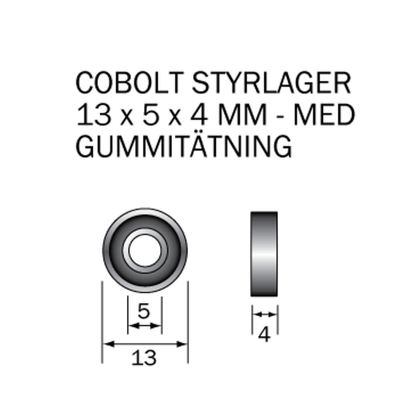 Cobolt Kullager M-135X 13x5x4 mm