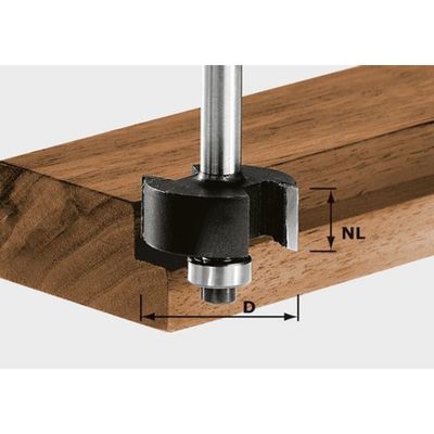 Festool Fals-/kantfräs HW S8 D31,7/NL 12,7
