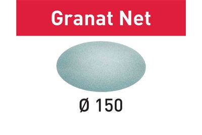 Festool Nätslippapper STF D150 P100 GR NET/50 Granat Net