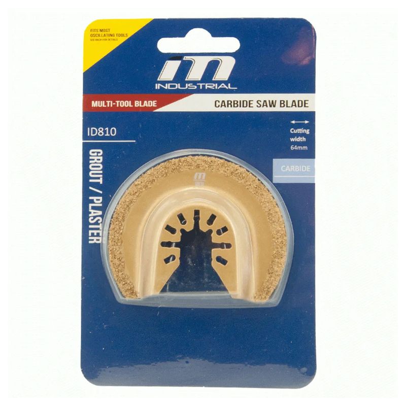 Industrial Karbid Halvrund 64mm (1-P)