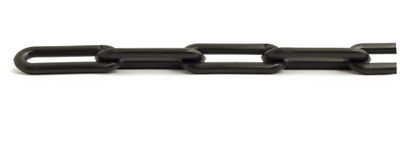 Habo Kätting Plast 10mm 5m Svart SB