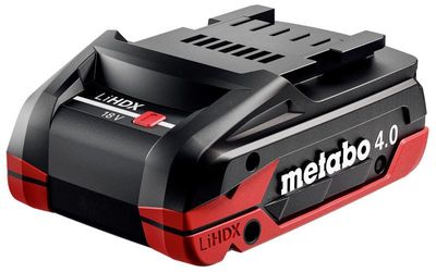 Metabo LiHDX 18V 4,0 Ah batteri