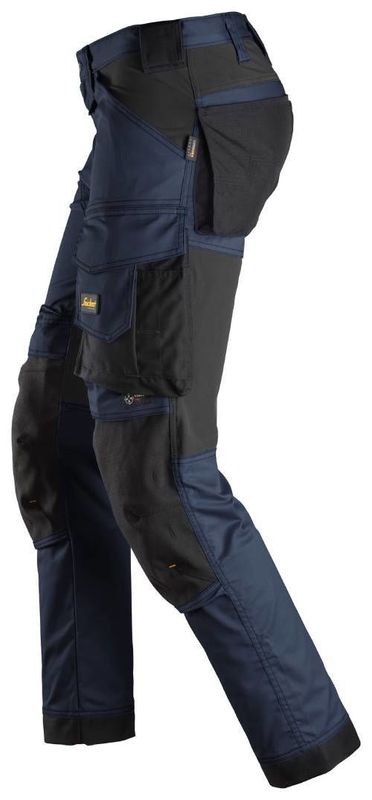 Snickers 6341 Arbetsbyxa Stretch Marin/Svart