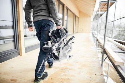 Festool Kap-/gersåg 18V KSC 60 EB 5,0 I-UG-Set (2x5,0ah)