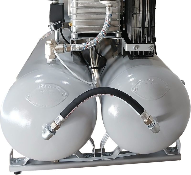 Gelins-KGK industrikompressor 7X93 7,5 hk 2x90L 10 bar K30