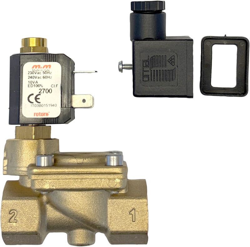 Gelins-KGK solenoidventil 2-VÄGS NR 1/2 V