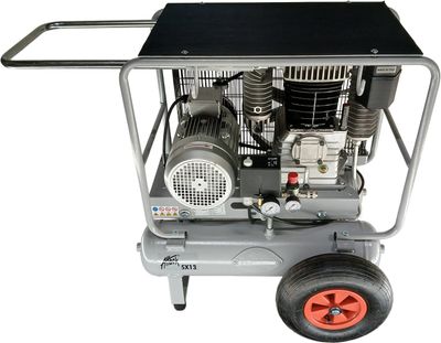 Gelins-KGK byggkompressor Attack 5X13 5,5 hk 2x11L 10 bar K28