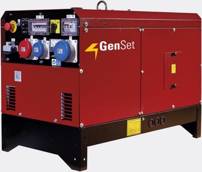 Genset elverk MG 10/6-S-R diesel
