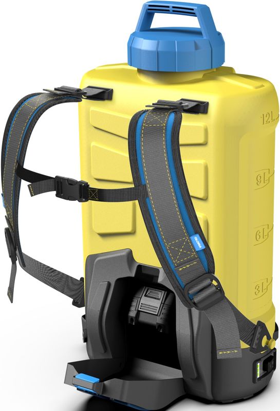 Gloria ryggspruta pro 1200 li-on 12 liter utan batteri