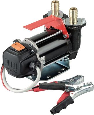 Piusi pumpmotor BP3000 12V 50 l/min utlopp uppåt