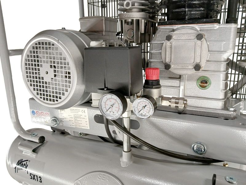 Gelins-KGK byggkompressor Attack 5X13 5,5 hk 2x11L 10 bar K28