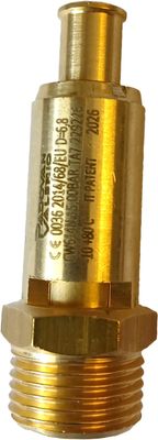 Gelins-KGK säkerhetsventil 3/8" 15 bar