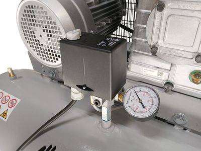 Gelins-KGK industrikompressor 5X93 5,5 hk 2x90L 10 bar K30 850V/MIN