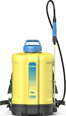 Gloria ryggspruta pro 1200 li-on 12 liter utan batteri