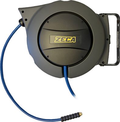 Zeca slangvinda luft 15 bar 3/8" 16 m kapslad grå