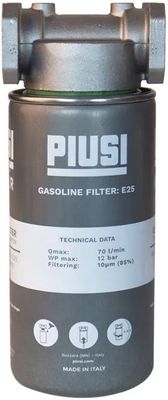 Piusi filter 70 l atex vatten kpl ink 2 filter