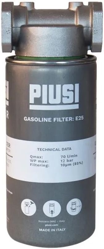 Piusi filter 70 l atex vatten kpl ink 2 filter
