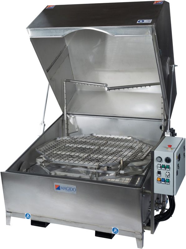 Magido smådelstvätt L-152/09 skimmer rostfri 300 L med värmare