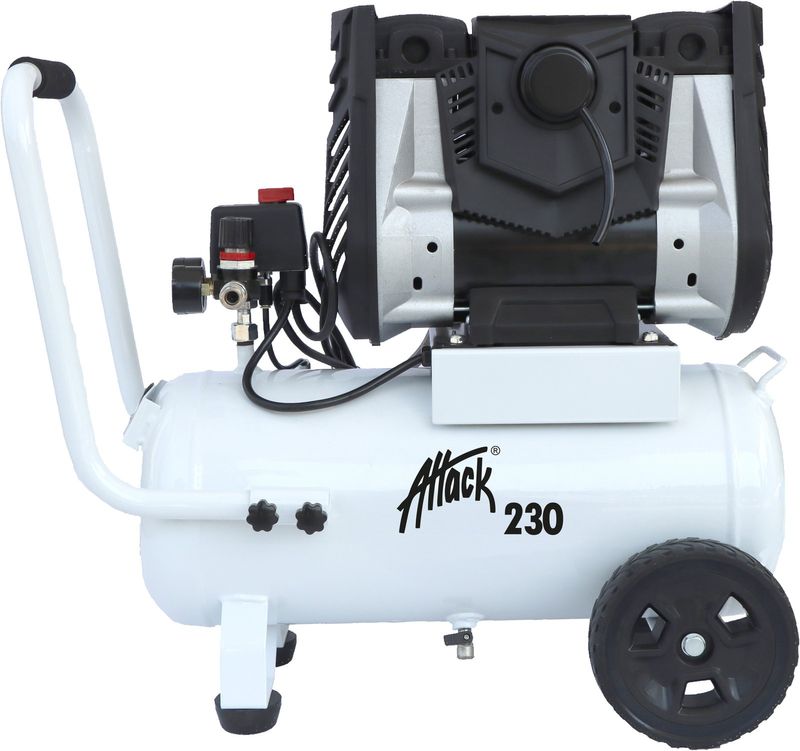 Abama kompressor Attack 230 2 hk 24 l 10 bar oljefri