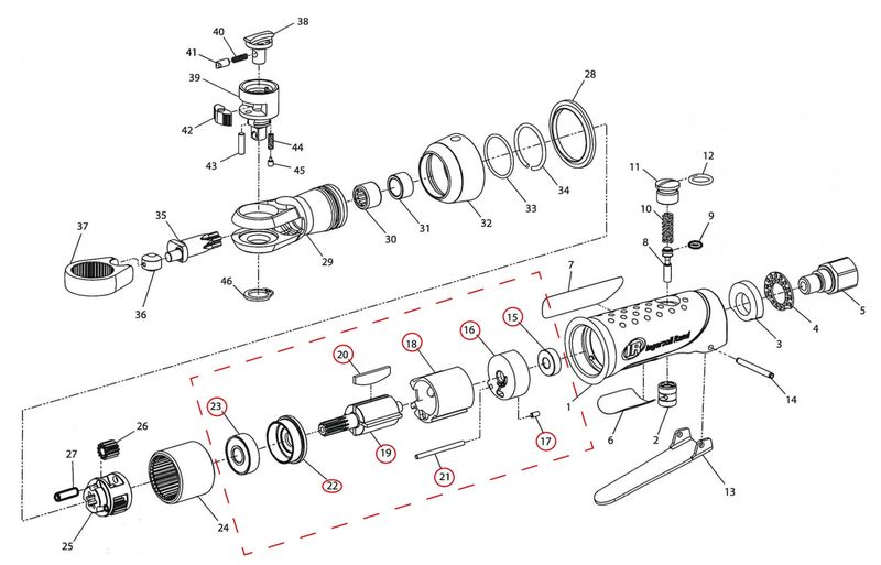 Ingersoll Rand motor kit 105-MK