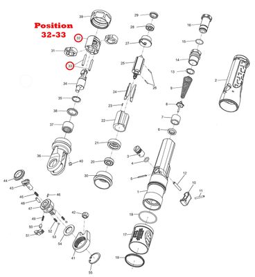 Ingersoll Rand hammar kit 1211-THK1