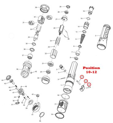 Ingersoll Rand avtryckarset 1211-TK