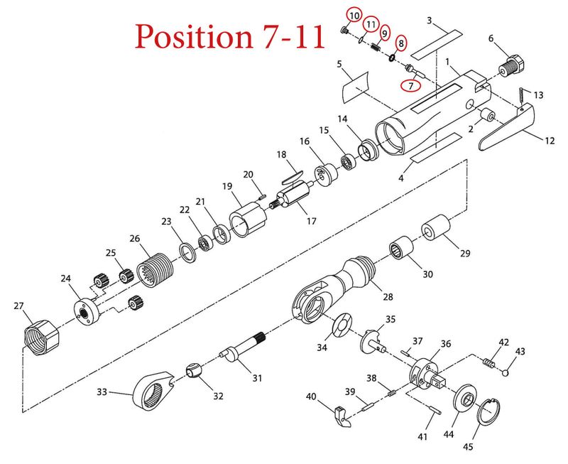 Ingersoll Rand ventil kit 170-TK
