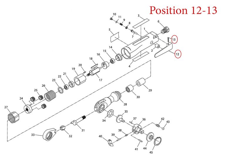 Ingersoll Rand avtryckare kit 170-LK