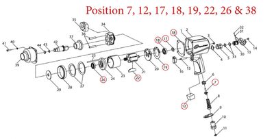 Ingersoll Rand tune-up kit 236-TK1