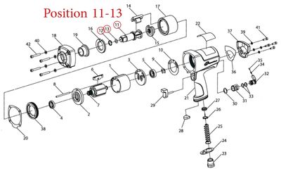 Ingersoll Rand drivtapp kit 259-A726