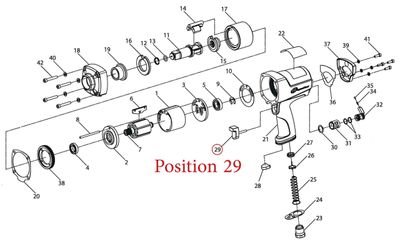 Ingersoll Rand avtryckare 259-A93