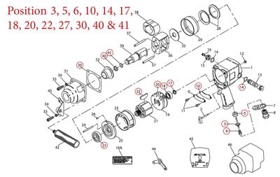 Ingersoll Rand tune UP kit 261-TK2