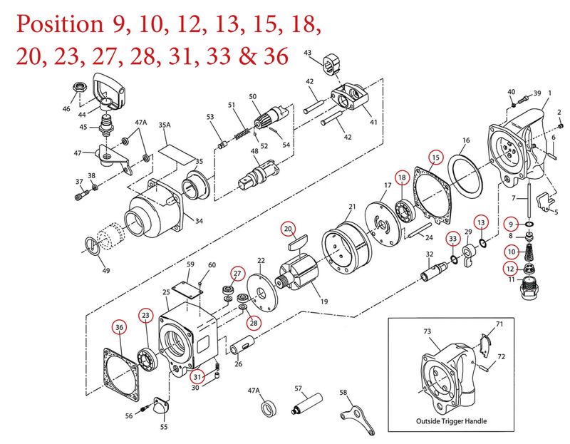 Ingersoll Rand tune UP kit 280-TK2