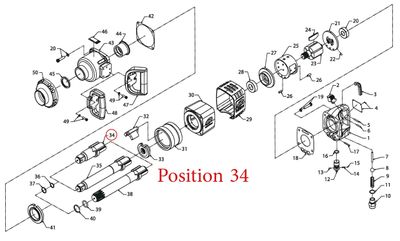Ingersoll Rand drivtapp 285B-A726 1" 285B