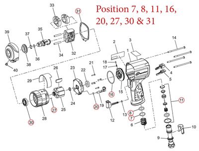 Ingersoll Rand tune UP kit 35-TK1