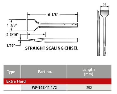 Ingersoll Rand mejsel WF-14B-11 1/2