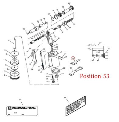 Ingersoll Rand monteringsnyckel LA437-35