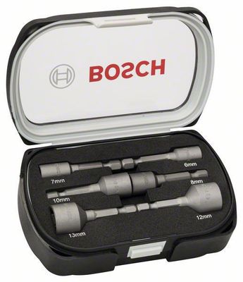Bosch Hylsnyckelsats med magnet 6-13mm 50mm 6st