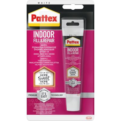 Pattex Akrylfog Inne Fyll & Reparera Vit 50ml