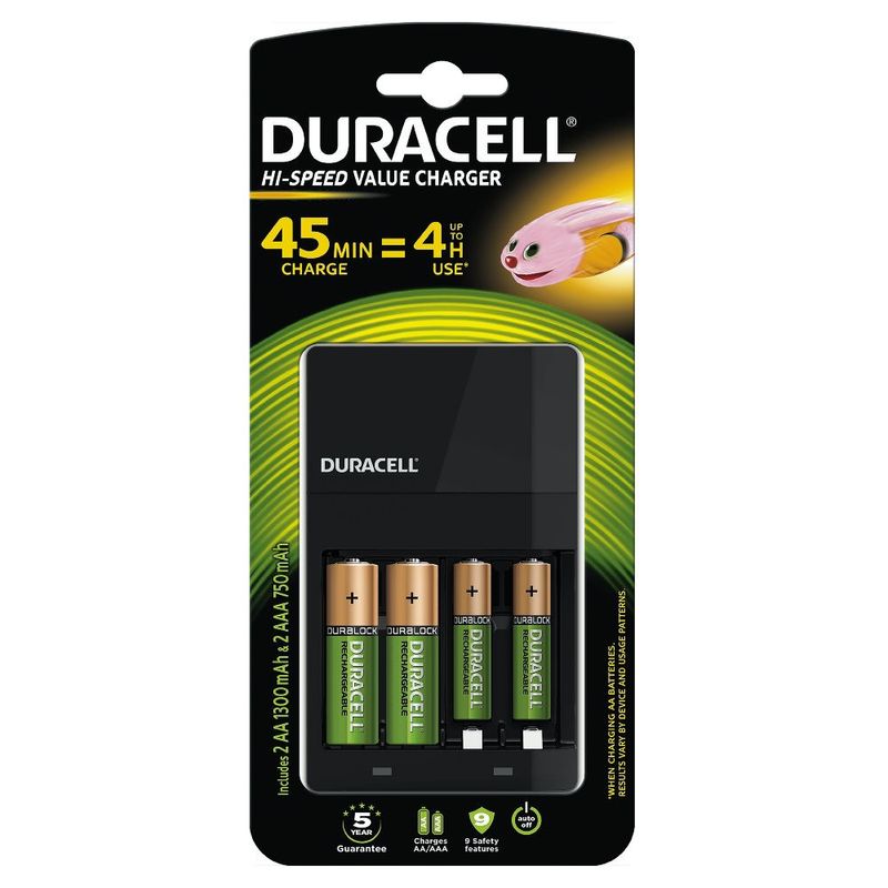 Duracell Batteriladdare 45 min