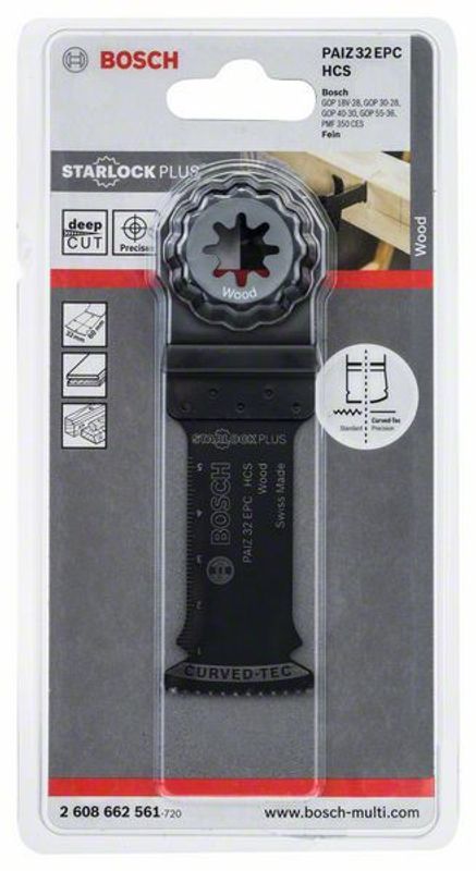 Bosch PAIZ 32 EPC Sågblad STARLOCK 32x60mm (1-P)