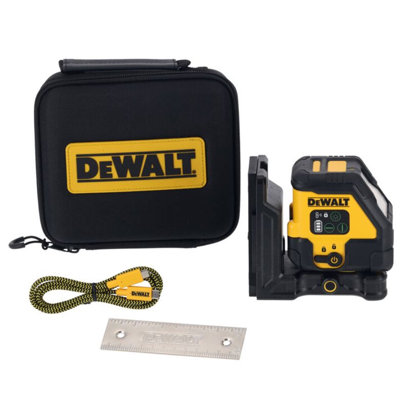 DeWalt DCLE14201GB Kors-/linjelaser Grön