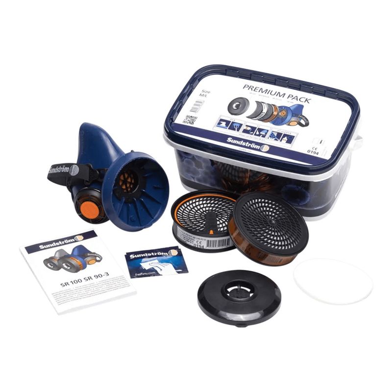 Sundström Halvmask SR 100 Premium Pack M/L