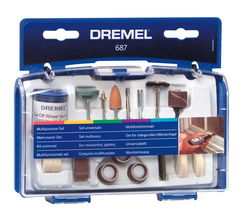 Dremel Tillbehörsset 687 52 Delar Multifunktion
