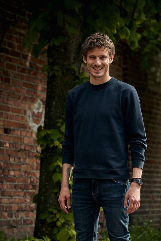 Clique Basic Roundneck Mörk Marin