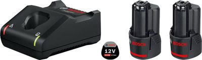 Bosch Startset 12V 2x3,0Ah + GAL 12V-40