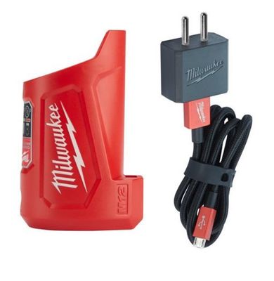 Milwaukee M12 TC Kompakt Laddare & Powerbank