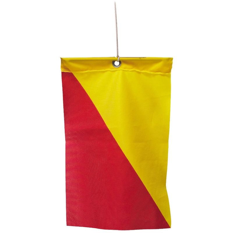 ETC Varningsflagga Utskjut Last