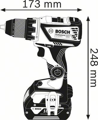 Bosch GSR 18V-60C Borr-/Skruvdragare 18V C&G (Naken)