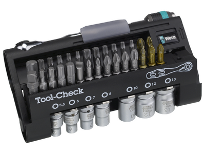 Wera Tool-Check 1 Bits-/Hylssats 38-delar